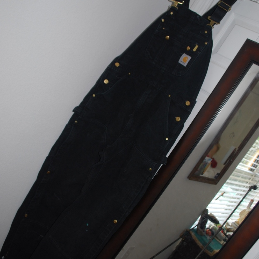 Carhartt Zip-to-thigh Bib overall coveralls 32x 34